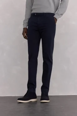 Pedro del Hierro Pantalón premium chino slim fit Azul
