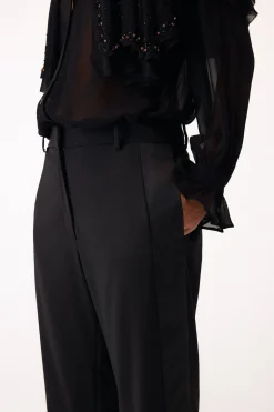 Pedro del Hierro Pantalón recto Negro Discount