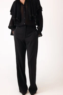 Pedro del Hierro Pantalón recto Negro Discount