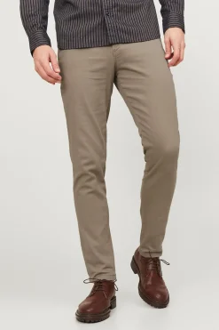 Jack & Jones Pantalón slim fit beige Outlet