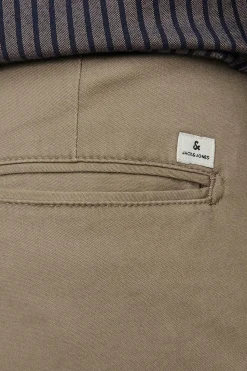 Jack & Jones Pantalón slim fit beige Outlet