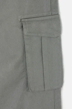 Silbon Pantalón sport cargo casual Verde New