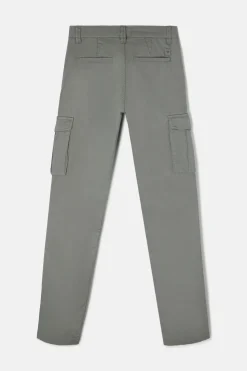 Silbon Pantalón sport cargo casual Verde New