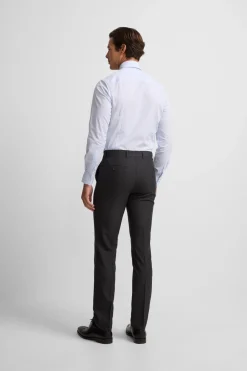 Silbon Pantalón traje clasico espiga Gris Best