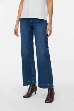 Vero Moda Pantalón vaquero pata ancha Azul marino Online