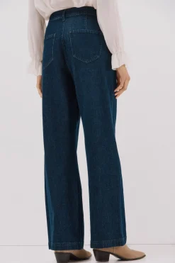 Cortefiel Pantalón vaquero pinzas Azul