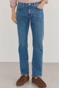 Pedro del Hierro Pantalón vaquero premium flex regular fit Azul Discount