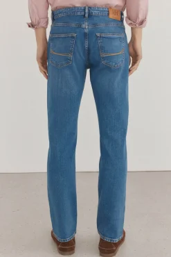 Pedro del Hierro Pantalón vaquero premium flex regular fit Azul Discount