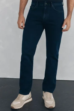 Pedro del Hierro Pantalón vaquero premium flex regular fit Azul Hot