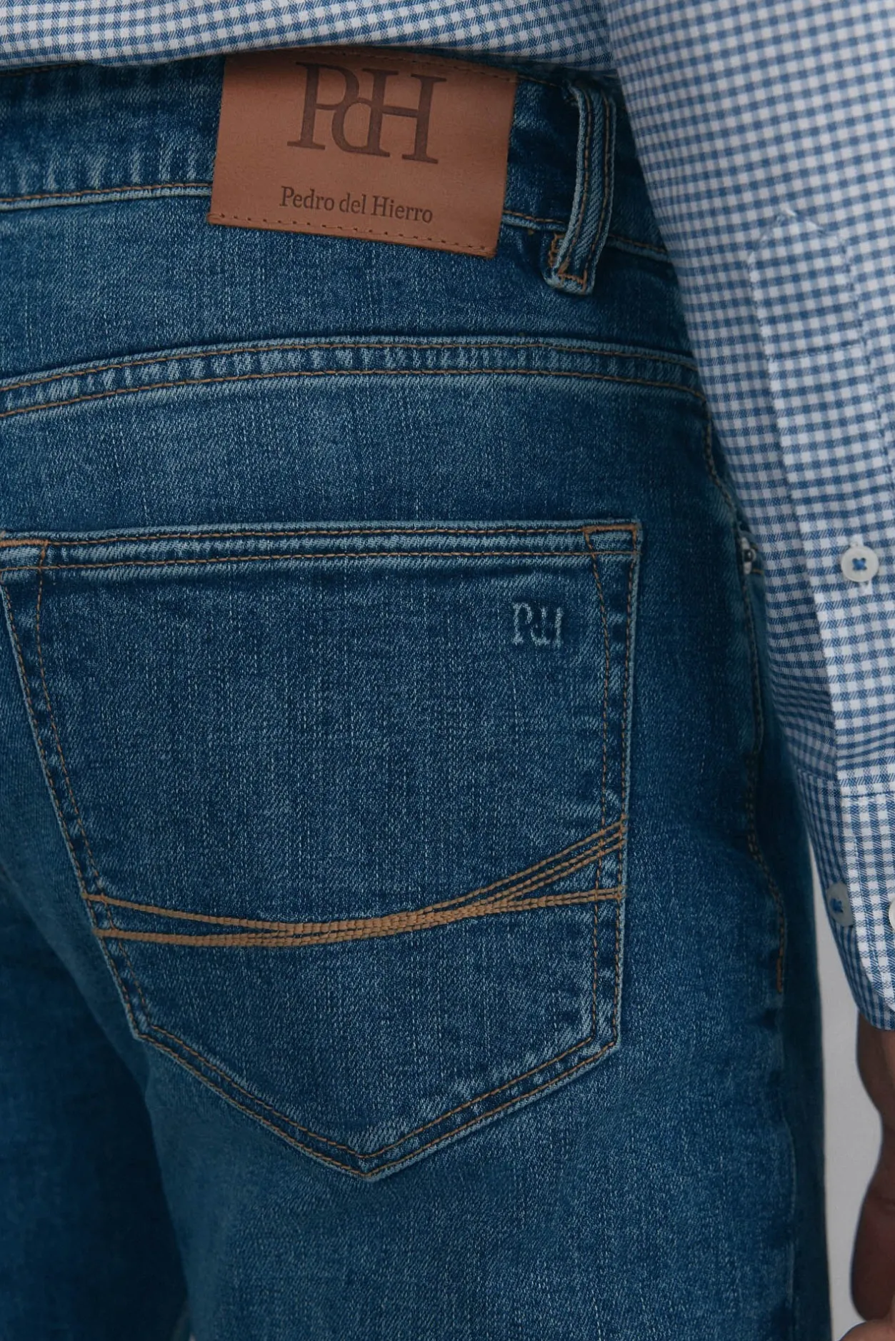 Pedro del Hierro Pantalón vaquero premium flex slim fit Azul Best