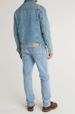 Pepe Jeans Pantalón vaquero recto azul Discount