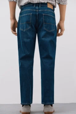 Cortefiel Pantalón vaquero regular fit Azul Sale