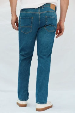 Cortefiel Pantalón vaquero regular fit Azul