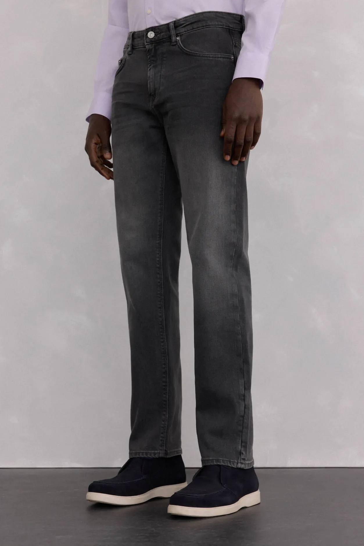 Pedro del Hierro Pantalón vaquero regular fit Gris Sale