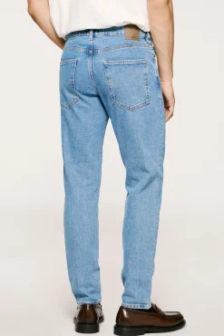 Selected Pantalón vaquero Slim Fit. Azul Sale