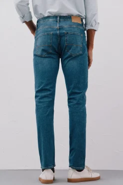 Cortefiel Pantalón vaquero slim fit Azul Sale