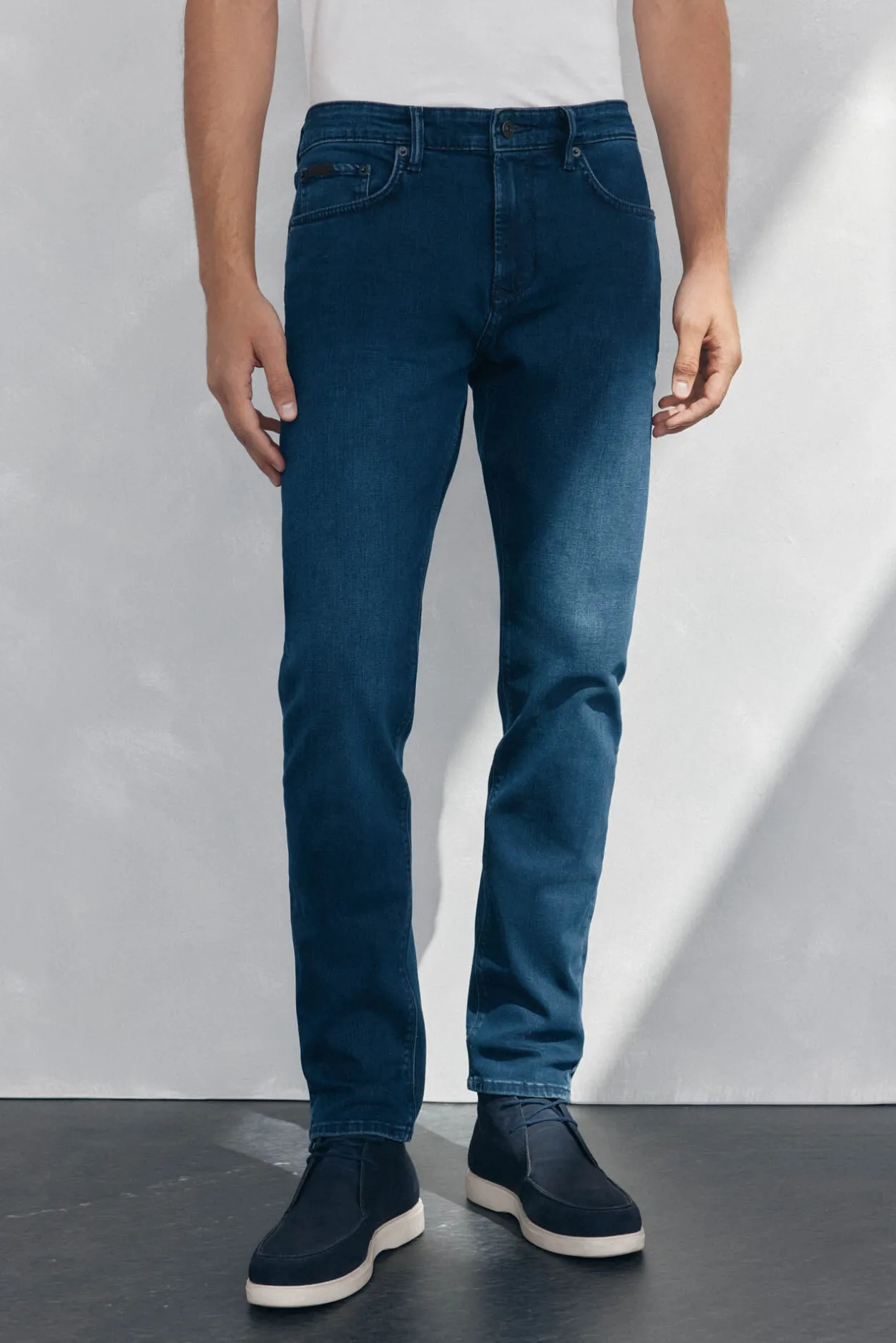 Pedro del Hierro Pantalón vaquero slim fit Azul Hot