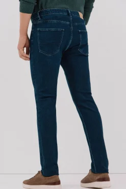 Cortefiel Pantalón vaquero slim fit Azul marino Clearance