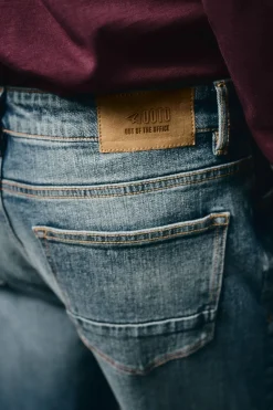 OOTO Pantalón vaquero straight fit Azul Outlet