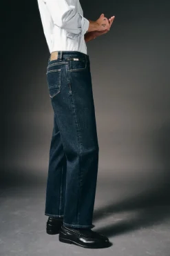 OOTO Pantalón vaquero straight fit Azul marino Best