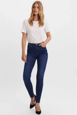Vero Moda Pantalón Vaquero Tanya skinny Azul Clearance