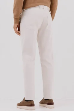 Cortefiel Pantalón vaquero tapered fit Marfil Clearance