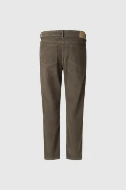 Pepe Jeans Pantalon de pana Slim cinco bolsillos marr&oacute;n New