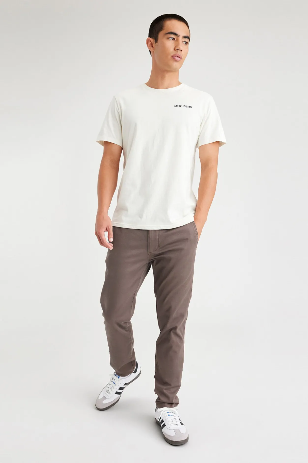 Dockers Pantalones chinos casual Marrón Discount