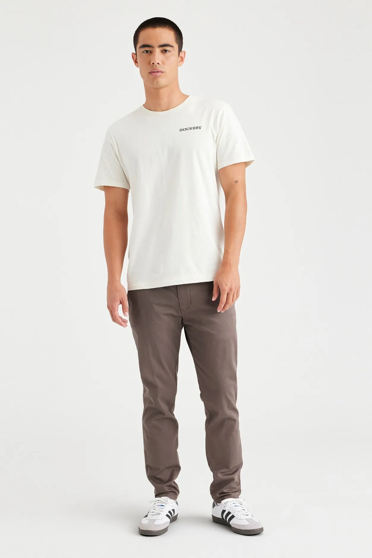 Dockers Pantalones chinos casual Marrón Discount