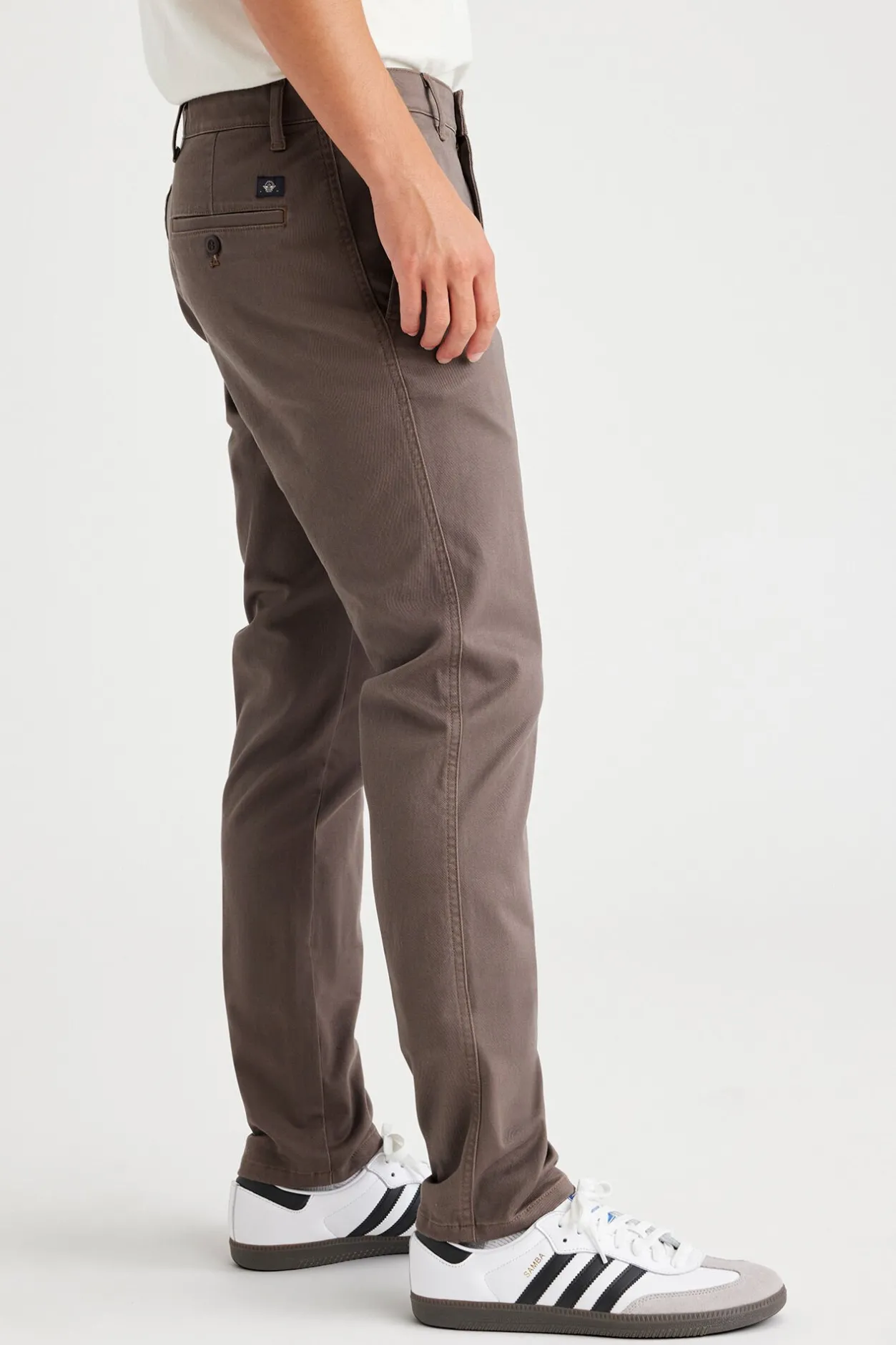 Dockers Pantalones chinos casual Marrón Discount