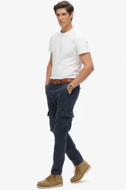 Superdry Pantalones Core cargo azul Sale