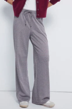 Springfield Pantalones jogger anchos burdeos Hot