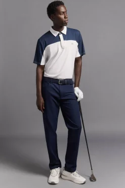 Pedro del Hierro Pantalones largos 5 bolsillos golf Azul Discount