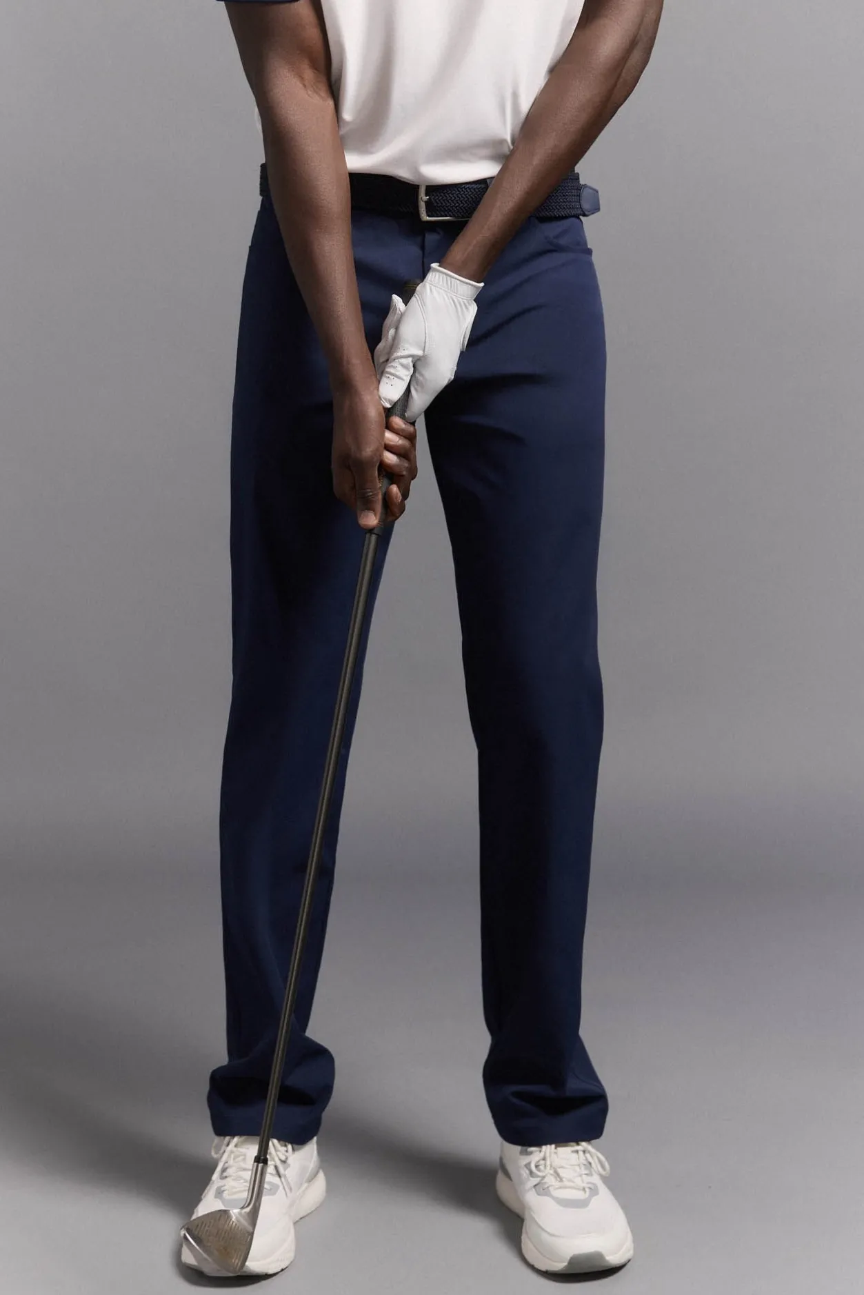 Pedro del Hierro Pantalones largos 5 bolsillos golf Azul Discount