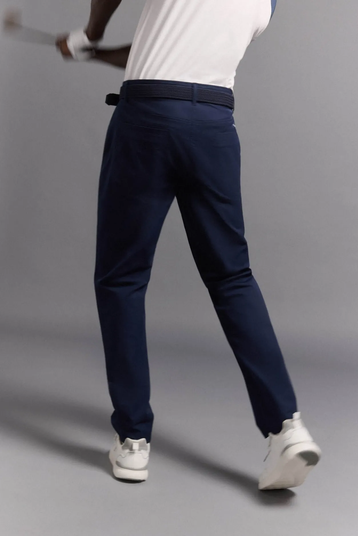Pedro del Hierro Pantalones largos 5 bolsillos golf Azul Discount