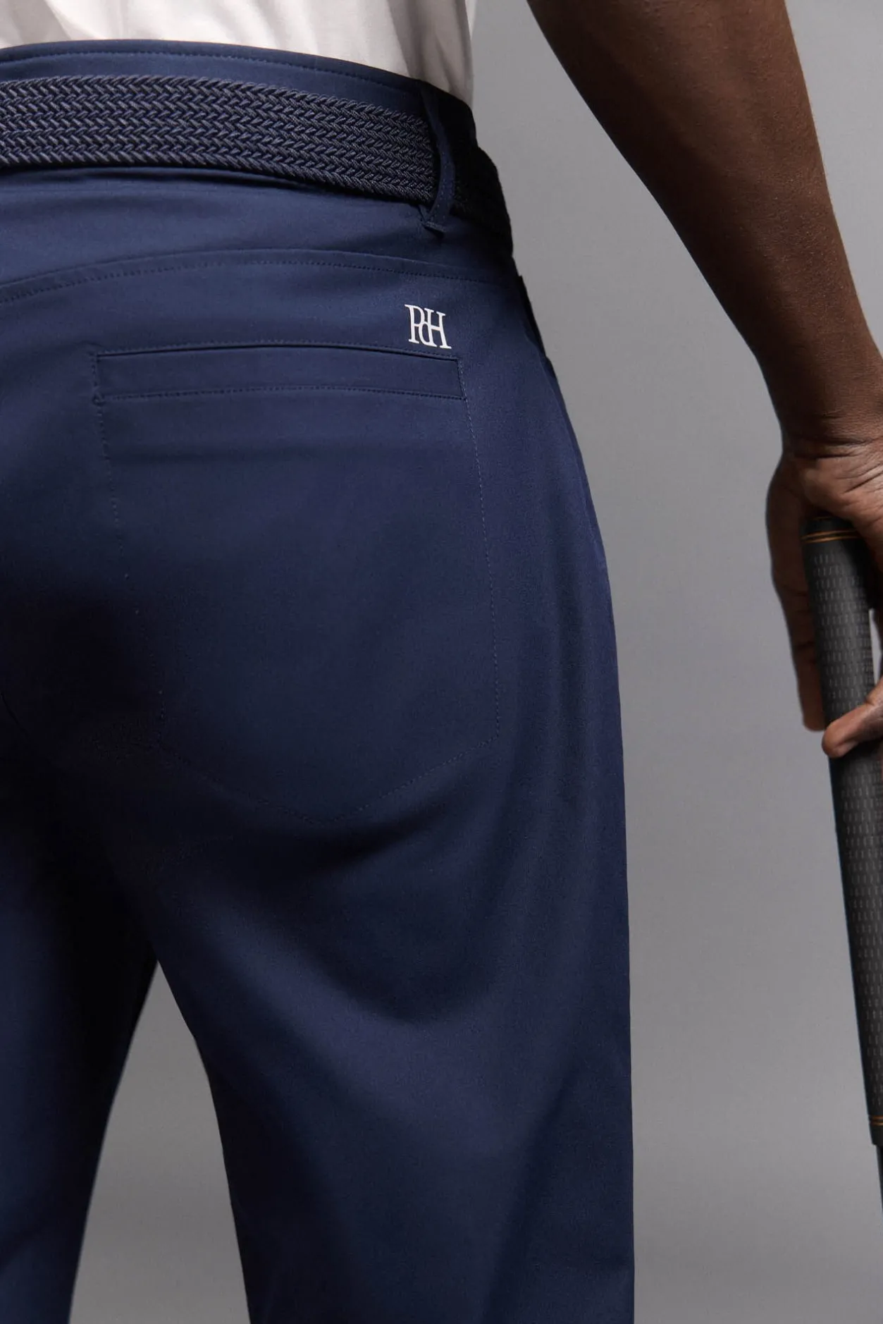 Pedro del Hierro Pantalones largos 5 bolsillos golf Azul Discount