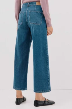 Cortefiel pantalones marine bolsillos Azul