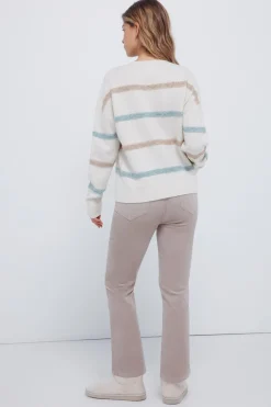 Springfield Pantalones pana kick flare nude Sale