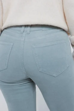 Springfield Pantalones pana kick flare verde Hot