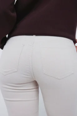 Springfield Pantalones pana low flare marr&oacute;n Sale