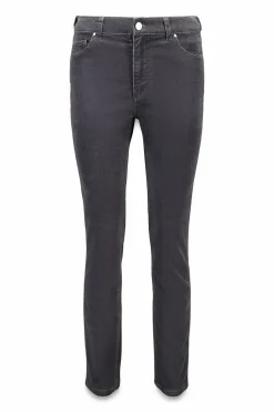 Pedro del Hierro Pantalones pana push up Gris Discount