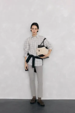 Pedro del Hierro Pantalones pana push up Gris Clearance