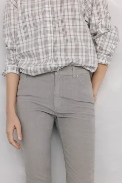 Pedro del Hierro Pantalones pana push up Gris Clearance