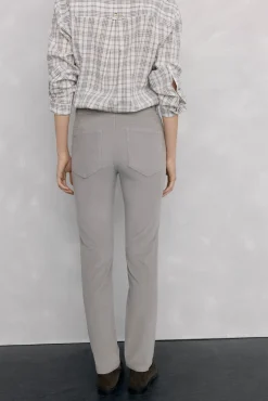 Pedro del Hierro Pantalones pana push up Gris Clearance