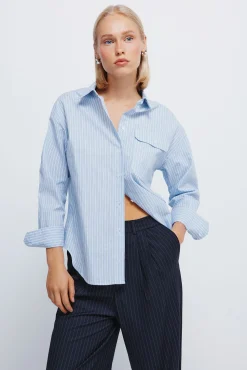 Springfield Pantalones pinzas goma cintura azul New