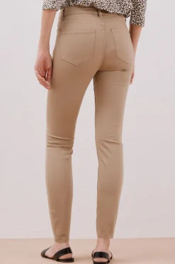 Cortefiel Pantalones Sensational color Beige Hot