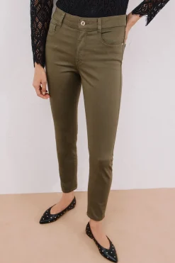 Cortefiel Pantalones Sensational color Kaki Best