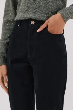 Cortefiel Pantalones sensational pana Negro Best