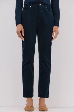 Cortefiel Pantalones sensational pana Azul Clearance