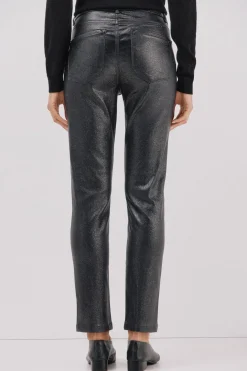 Cortefiel Pantalones sensational resinados Gris Clearance